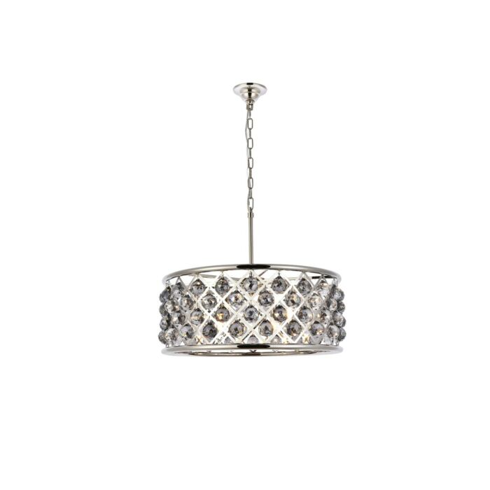 Madison 6-Light Chandelier in Polished Nickel