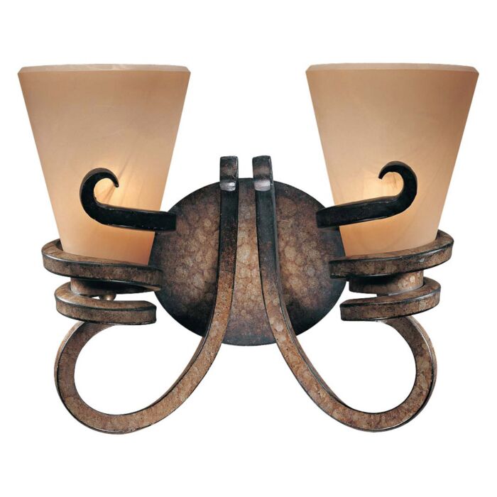 Minka Lavery Tofino 2 Light 14 Inch Bathroom Vanity Light in Tofino Bronze