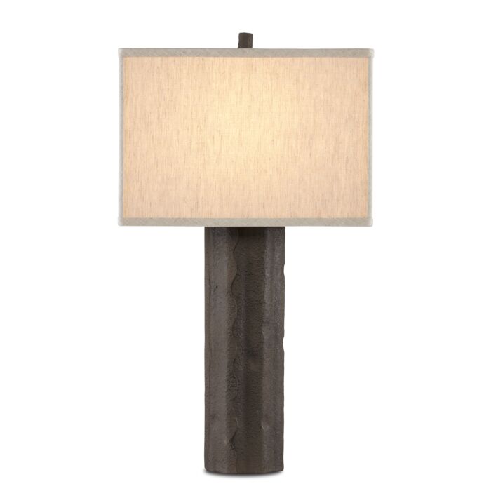 Currey & Company 28 Inch Caravan Table Lamp in Molé Black
