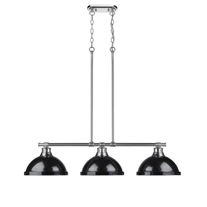 Three Light Linear Pendant