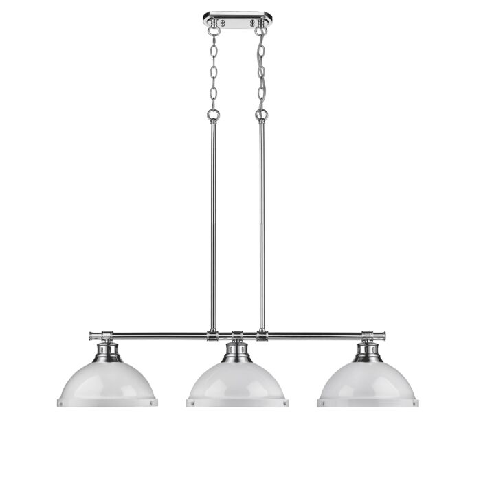 Three Light Linear Pendant