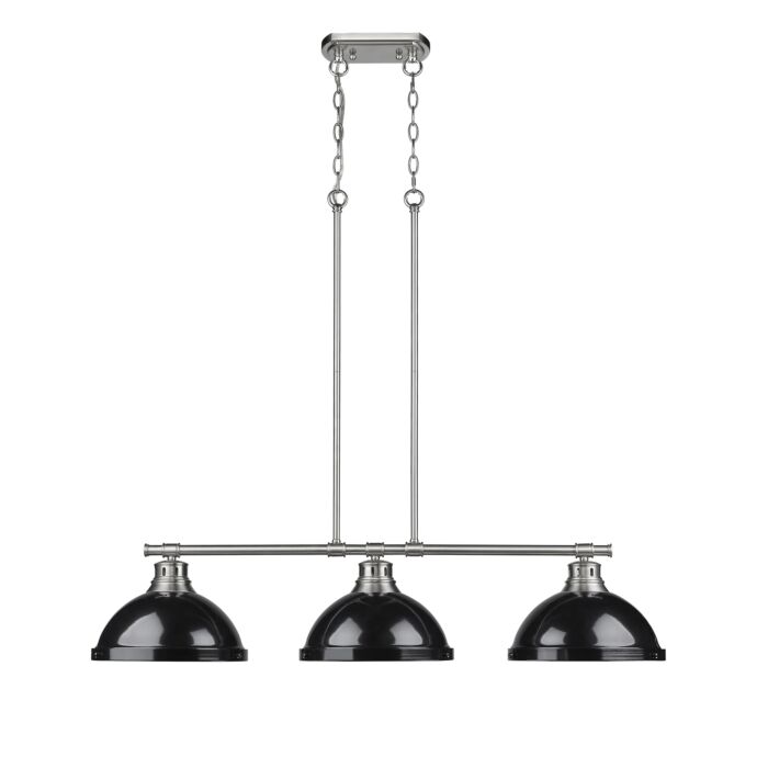 Three Light Linear Pendant