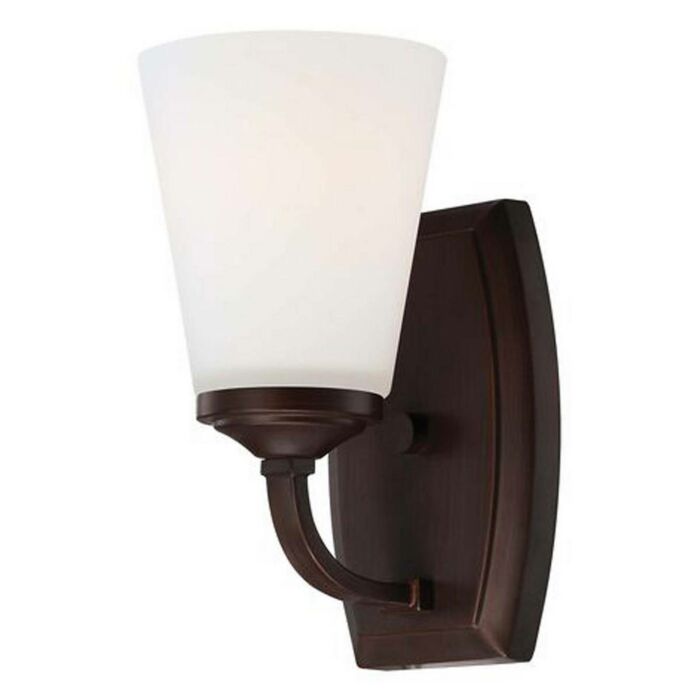 Minka Lavery Overland Park Bathroom Wall Sconce in Vintage Bronze