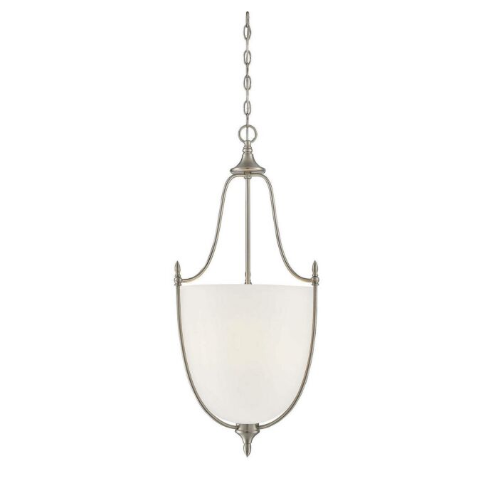 Savoy House Herndon 3 Light Pendant in Satin Nickel