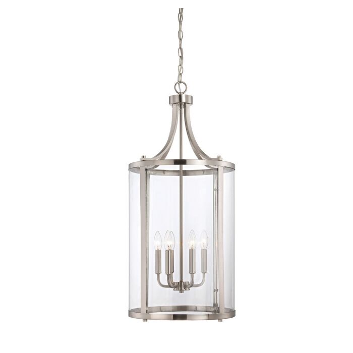 Savoy House Penrose 6 Light Pendant in Satin Nickel