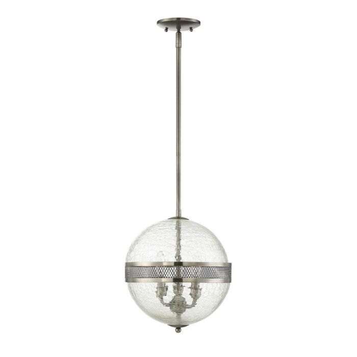 Savoy House Stirling 3 Light Pendant in Polished Pewter