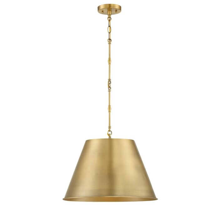 One Light Pendant by Savoy House
