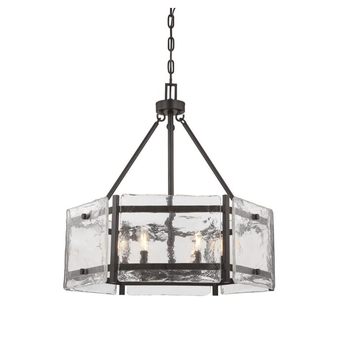 Savoy House Glenwood by Brian Thomas 6 Light Pendant in English Bronze