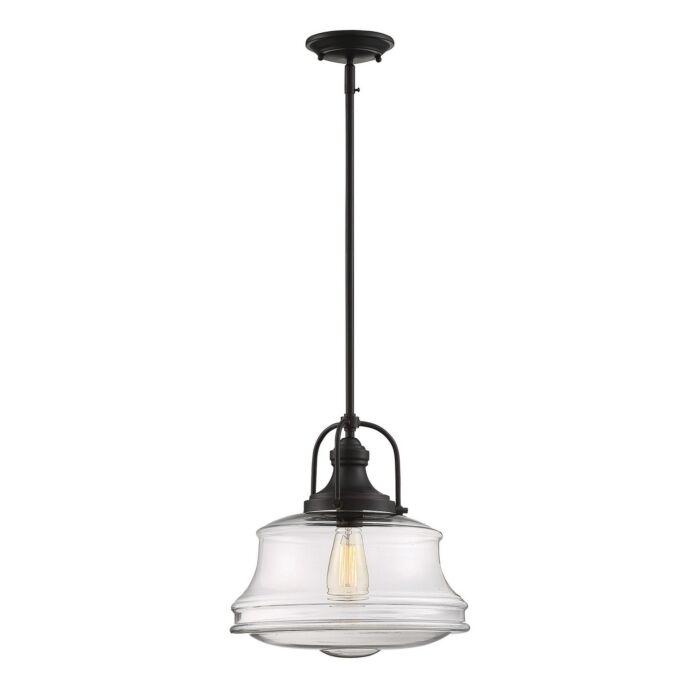 Savoy House Garvey 1 Light Pendant in English Bronze