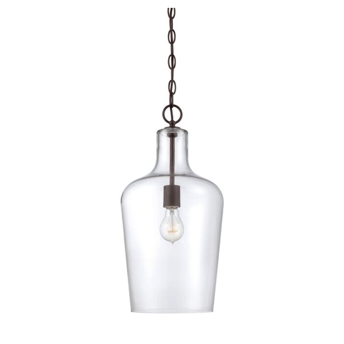 Savoy House Franklin 1 Light Pendant in English Bronze