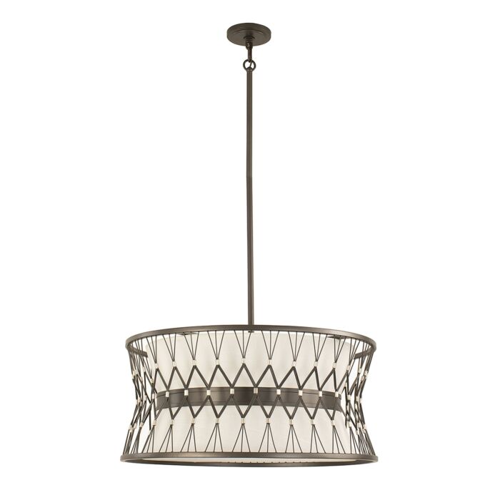 Savoy House Joliet 6 Light Pendant in Rumba