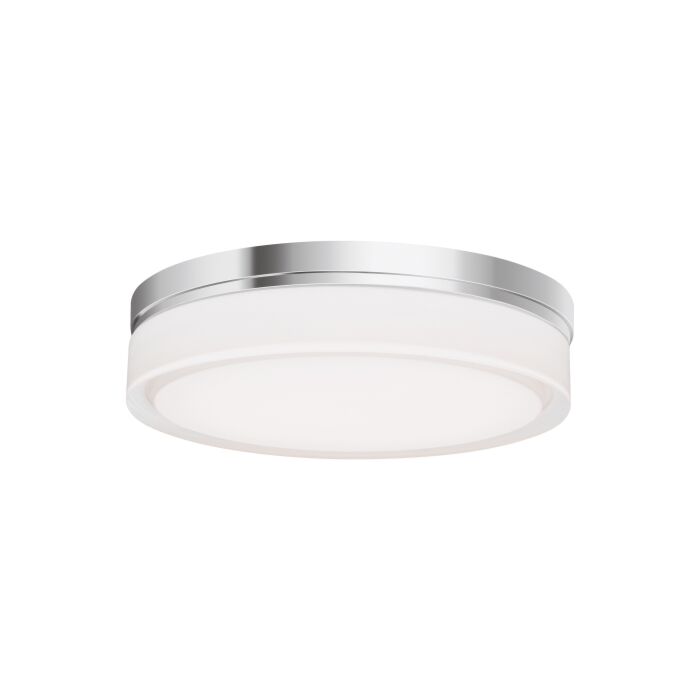 Tech Cirque 3000K LED 11 Inch Ceiling Light in Chrome