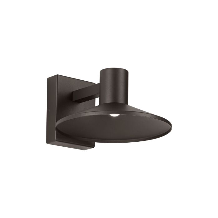 Tech Ash 10 Inch Outdoor Wall Light in Bronze