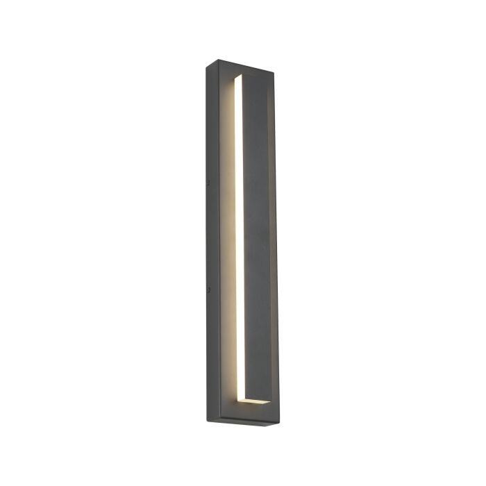 Tech Aspen 26 Inch Outdoor Wall Light in Charcoal