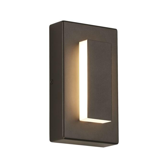 Tech Aspen 8 Inch Outdoor Wall Light in Bronze