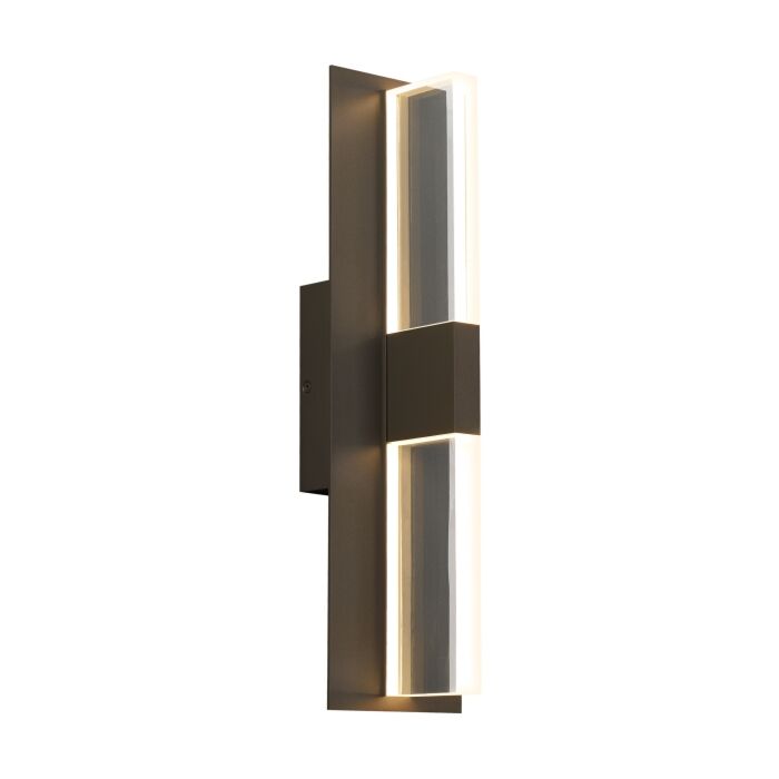 Tech Lyft 19 Inch Outdoor Wall Light in Bronze