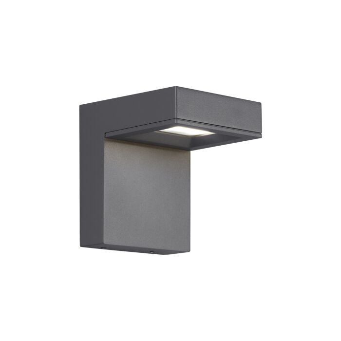 Tech Taag 6 Inch Outdoor Wall Light in Charcoal