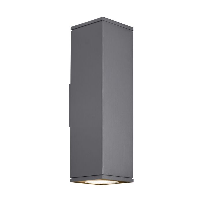 Tech Tegel 18 Inch Outdoor Wall Light in Charcoal