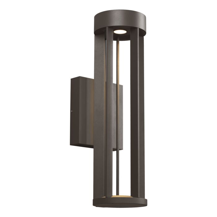 Tech Turbo 18 Inch Outdoor Wall Light in Bronze