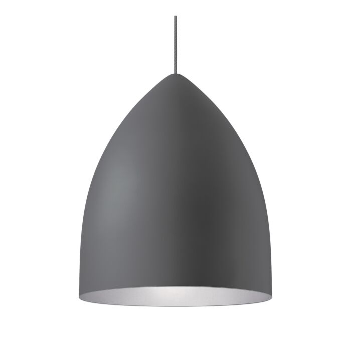 Tech Signal 20 Inch Pendant Light in Rubberized Gray/Platinum