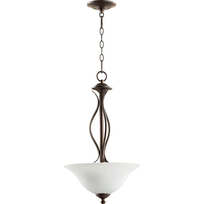 Three Light Pendant by Quorum