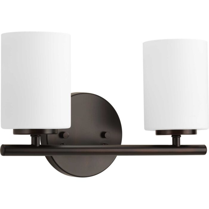 Replay 2-Light Bathroom Vanity Light Bracket in Antique Bronze