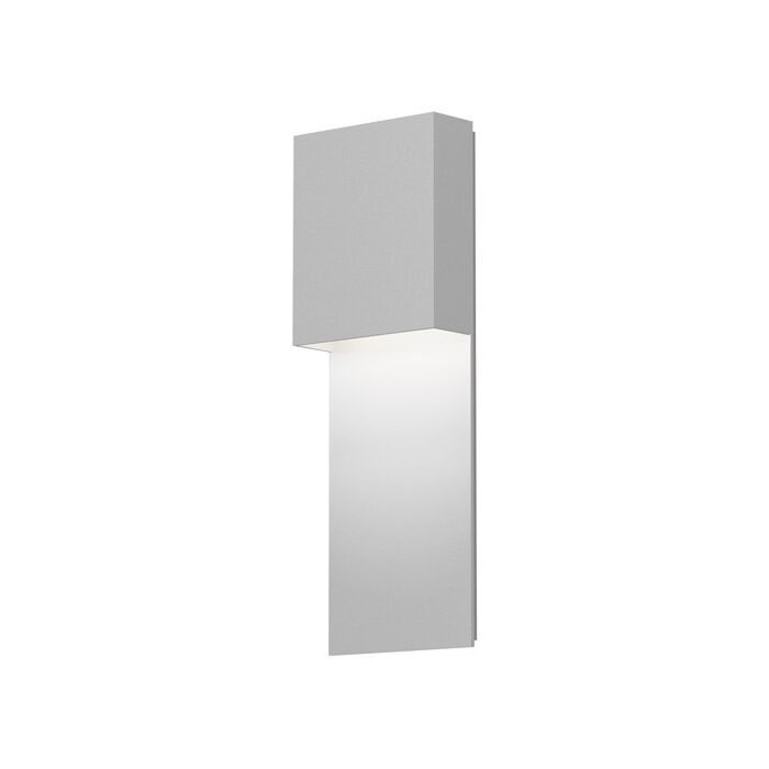 Sonneman Flat Box™ 17 Inch Wall Sconce in Textured White