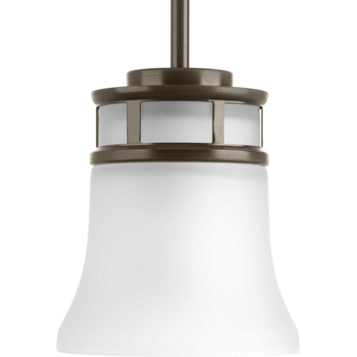 Cascadia 1-Light Mini Pendant in Antique Bronze