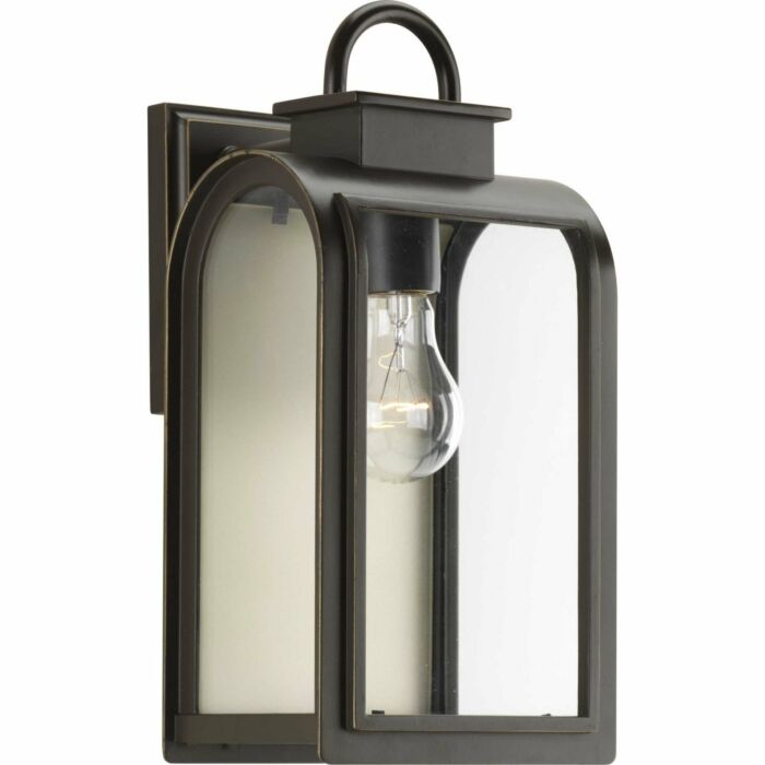 Refuge 1-Light Wall Lantern in Oil Rubbed Bronze