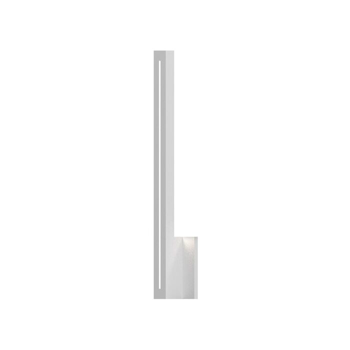 Sonneman Stripe™ 2 Light 24 Inch Wall Sconce in Textured White