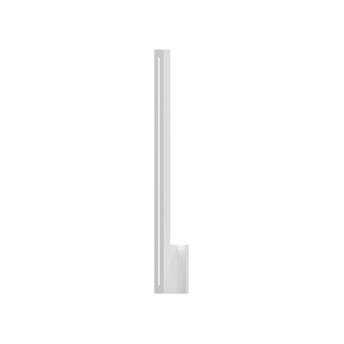 Sonneman Stripe™ 2 Light 30 Inch Wall Sconce in Textured White