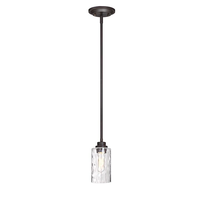 Gramercy Park 1-Light Mini Pendant in Old English Bronze