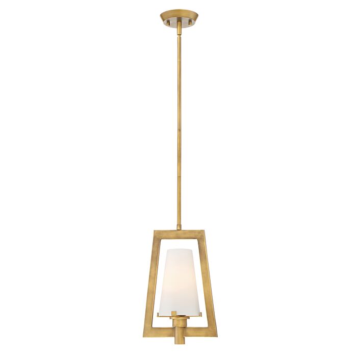 Hyde Park 1-Light Mini Pendant in Vintage Gold