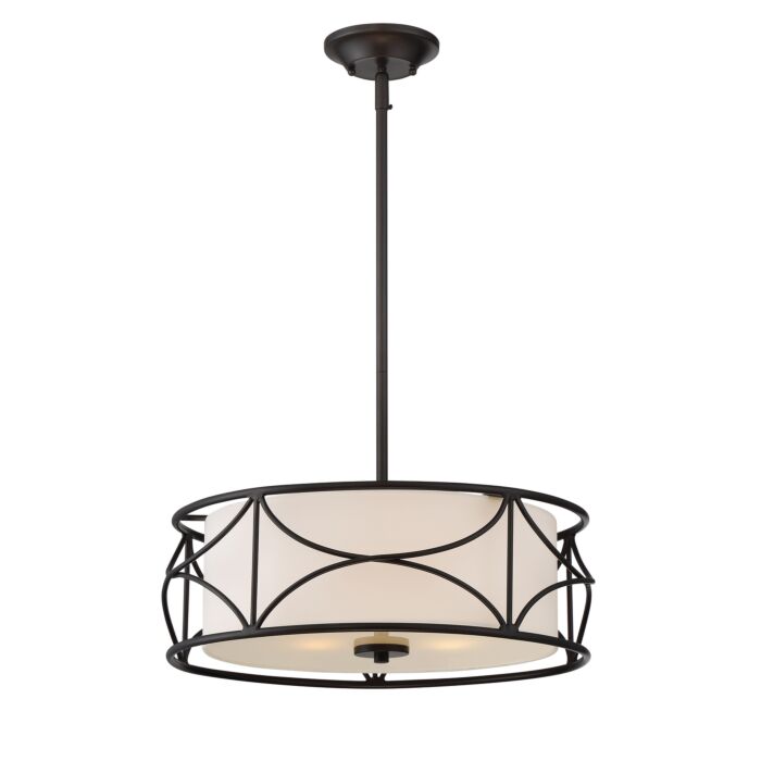 Avara 3-Light Inverted Pendant in Oil Rubbed Bronze