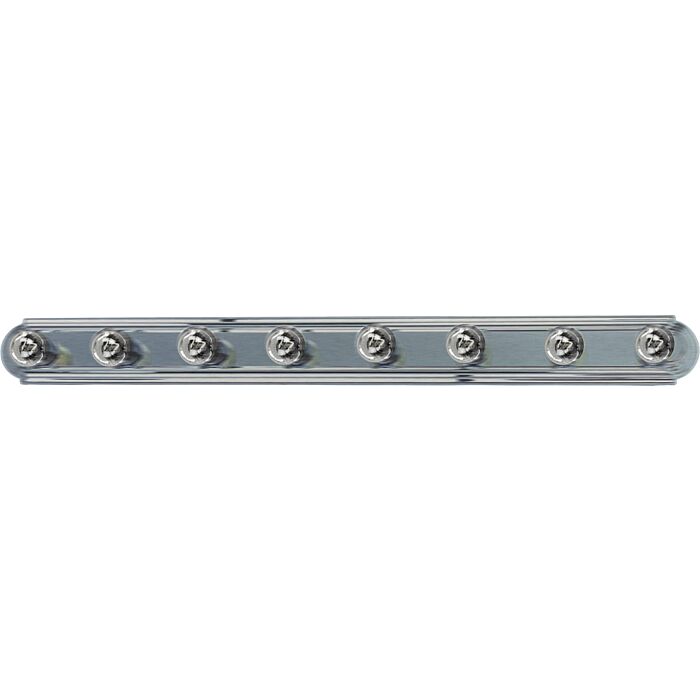 Maxim Lighting Essentials 8 Light Bathroom Vanity Light, Satin Nickel
