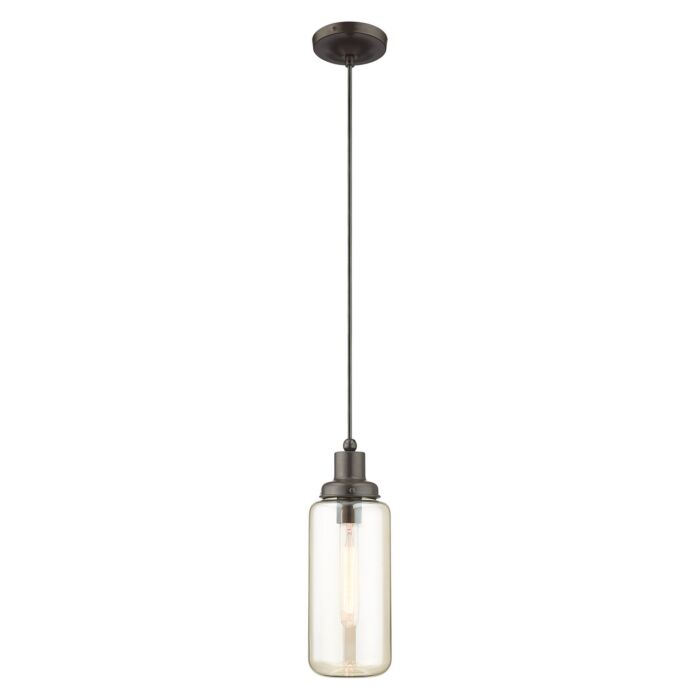 Oakhurst 1-Light Mini Pendant in English Bronze