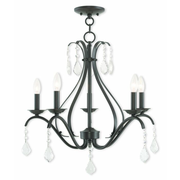 Caterina 5-Light Chandelier in English Bronze