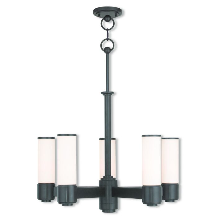Weston 6-Light Chandelier in English Bronze