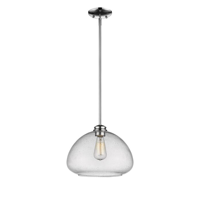 Z Lite Amon 1 Light Pendant Light In Chrome