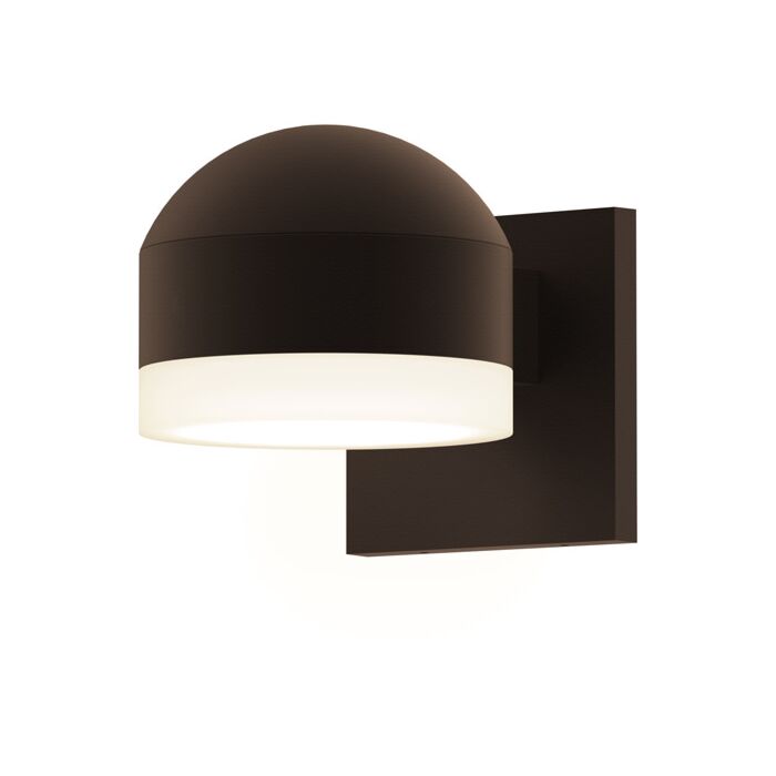 Sonneman Reals Wall Sconce in Textured Bronze