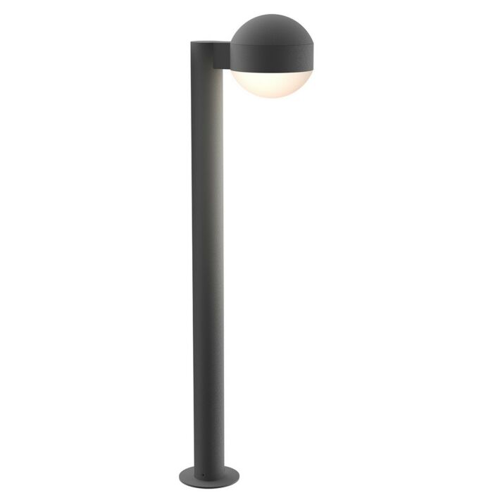 Sonneman REALS 29.75 Inch LED Bollard in Textured Gray