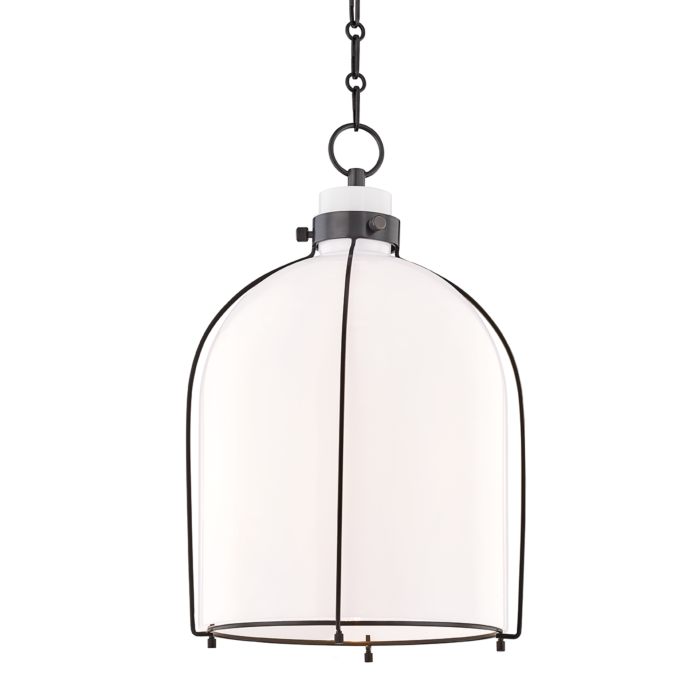 Hudson Valley Eldridge Pendant Light in Old Bronze