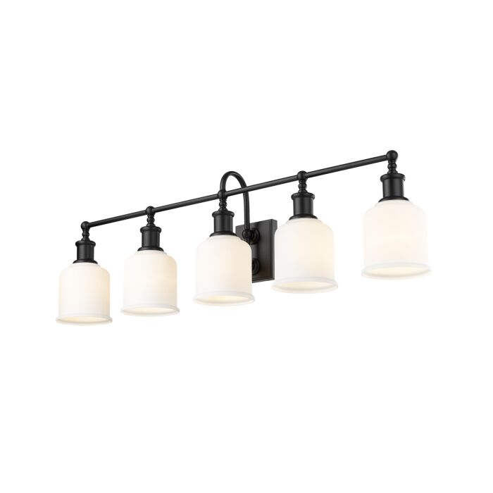 Z Lite Bryant 5 Light Bathroom Vanity Light In Matte Black