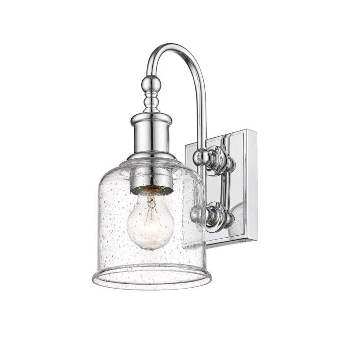 Z Lite Bryant 1 Light Wall Sconce In Chrome