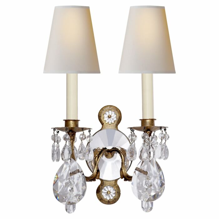 Two Light Wall Sconce