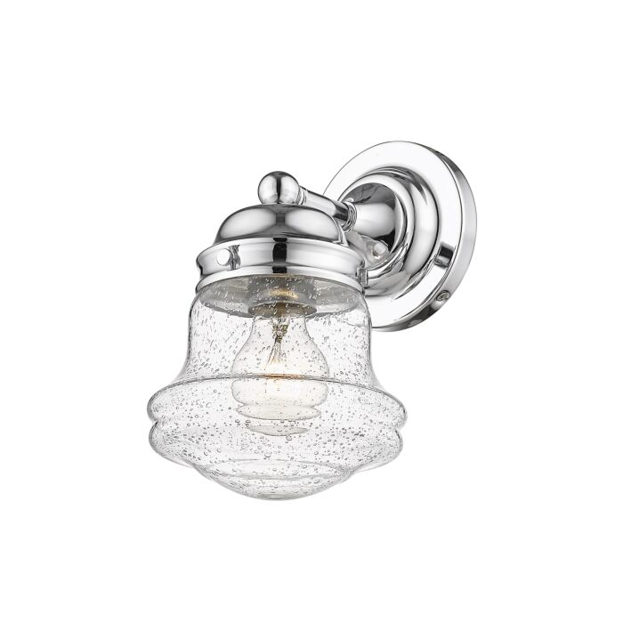 Z Lite Vaughn 1 Light Wall Sconce In Chrome