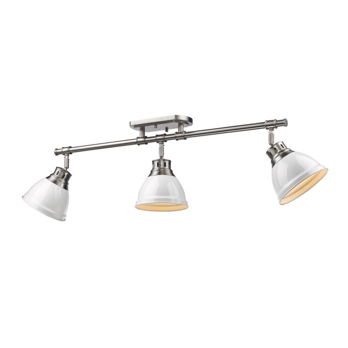 Three Light Semi-Flush Mount