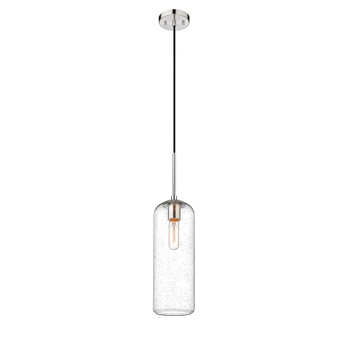 Z Lite Monty 1 Light Pendant Light In Brushed Nickel