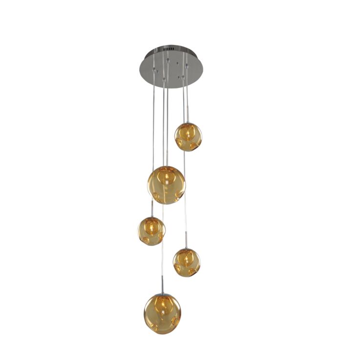Five Light Pendant by Kalco