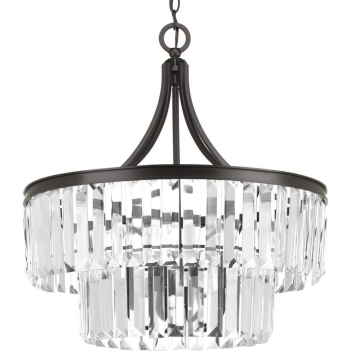 Glimmer 5-Light Pendant in Antique Bronze